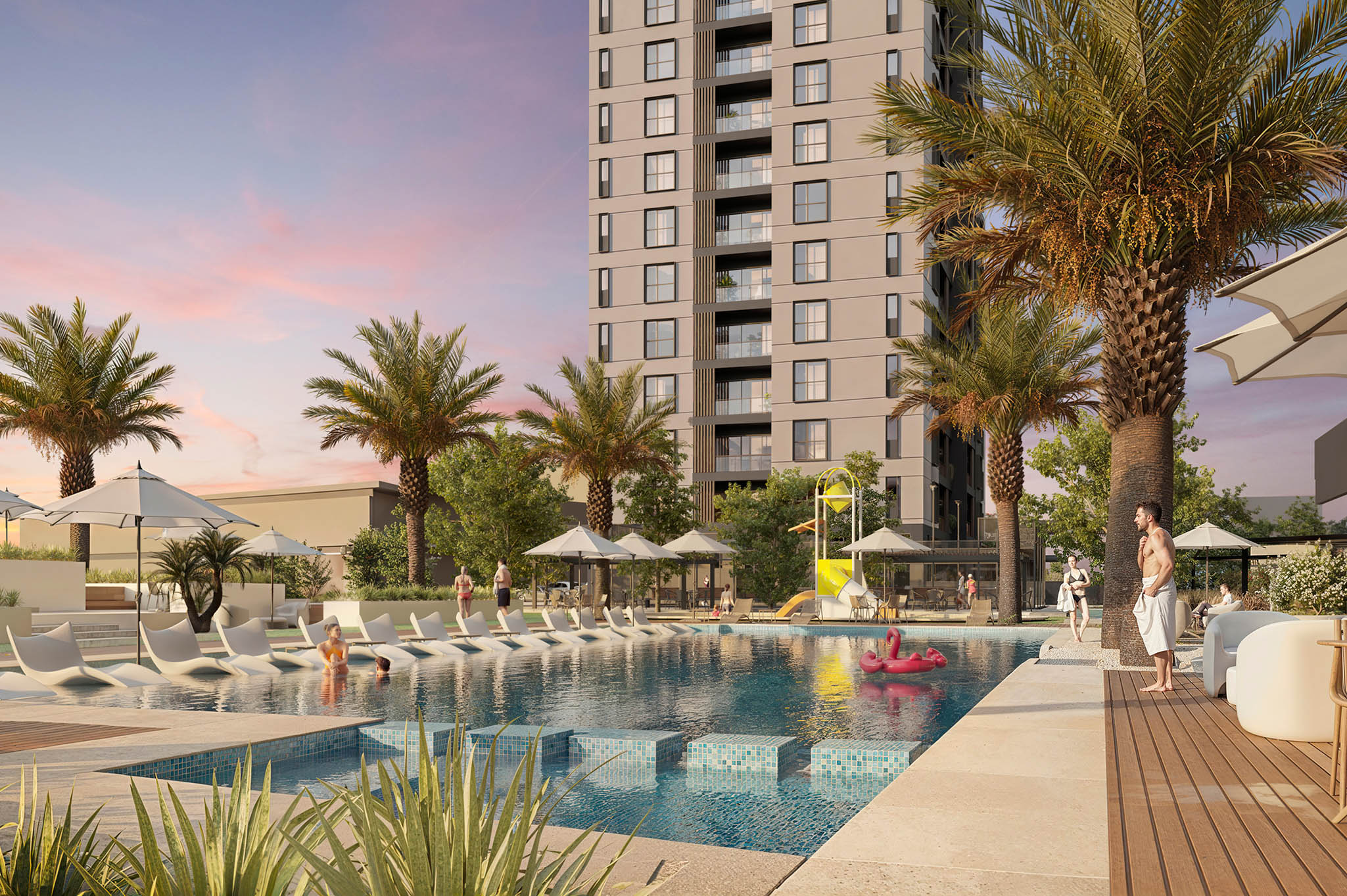 xentric, zibatá, querétaro, proyecto, wolstrat, plaza, comercial