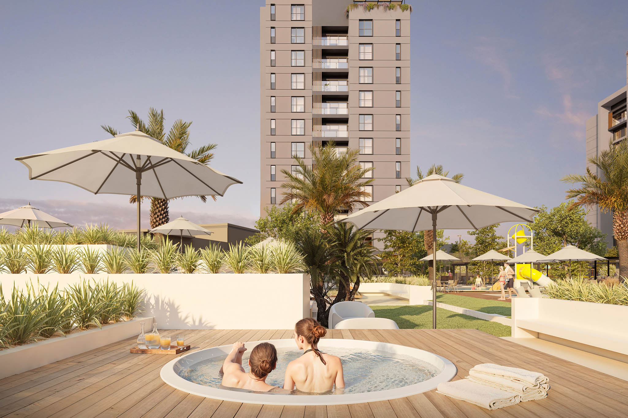 xentric, zibatá, querétaro, proyecto, wolstrat, plaza, comercial